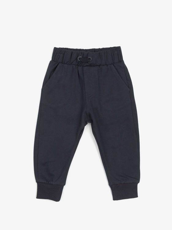 Picture of YF998 BOYS NON THERMAL - THIN -PLAIN TRACKSUIT TROUSERS